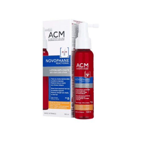 ACM Novophane Reactional Anti-Hair Loss Lotion 100ml — Caída del cabello ACM Novophane Reactional Anti-Hair Loss Lotion 100ml — Caída del cabello