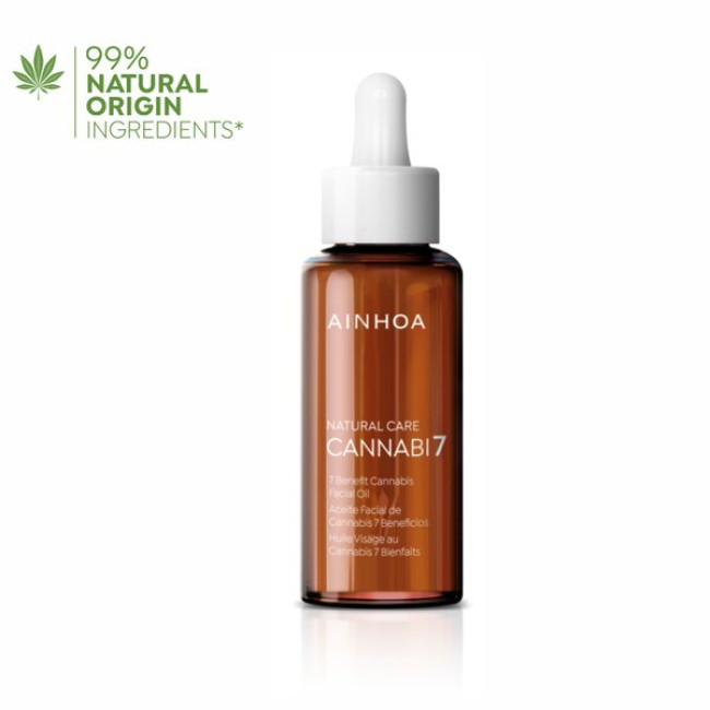 Ainhoa Cannabi7 7 Benefit Cannabis Face Oil 50ml — Masaje facial Ainhoa Cannabi7 7 Benefit Cannabis Face Oil 50ml — Masaje facial