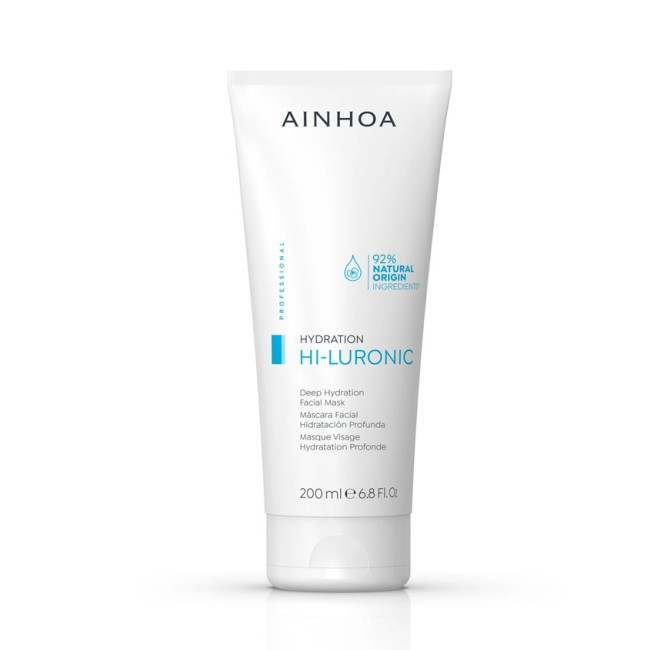 Ainhoa Hi-Luronic Deep Hydration Facial Mask 200ml — Mascarillas Ainhoa Hi-Luronic Deep Hydration Facial Mask 200ml — Mascarillas
