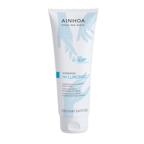 Ainhoa Hi-Luronic Hydrating and Nourishing Hand Cream 100ml — Manos, uñas y pies Ainhoa Hi-Luronic Hydrating and Nourishing Hand Cream 100ml — Manos, uñas y pies