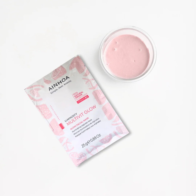 Ainhoa MULTIVIT Glow Illuminating Alginate Facial Mask 25g — Mascarillas Ainhoa MULTIVIT Glow Illuminating Alginate Facial Mask 25g — Mascarillas