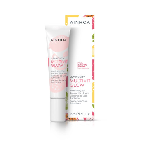 Ainhoa MULTIVIT Glow Luminous Eye Contour Gel Cream 15ml — Cuidado de ojos y labios Ainhoa MULTIVIT Glow Luminous Eye Contour Gel Cream 15ml — Cuidado de ojos y labios
