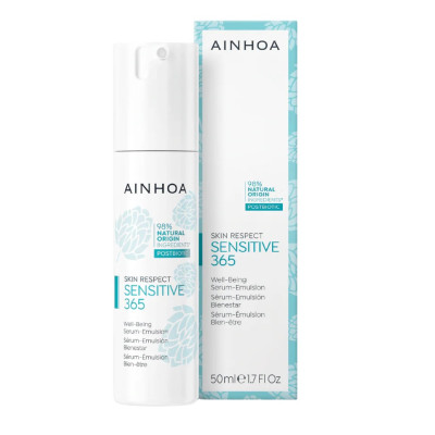 Ainhoa Skin Respect Sensitive 365 Well Being Serum Emulsion 50ml — Sérum Ainhoa Skin Respect Sensitive 365 Well Being Serum Emulsion 50ml — Sérum