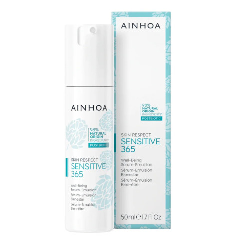 Ainhoa Skin Respect Sensitive 365 Well Being Serum Emulsion 50ml — Sérum Ainhoa Skin Respect Sensitive 365 Well Being Serum Emulsion 50ml — Sérum