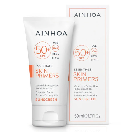 Ainhoa Skin Primers Sun Very High Protection Emulsion 50+ (50ml) — Rostro Ainhoa Skin Primers Sun Very High Protection Emulsion 50+ (50ml) — Rostro