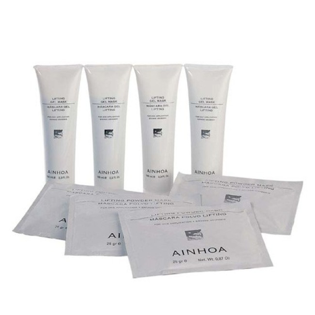 Ainhoa Specific Plastic Mask Lifting (4x100ml +4x25g) — Mascarillas Ainhoa Specific Plastic Mask Lifting (4x100ml +4x25g) — Mascarillas