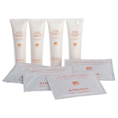 Ainhoa Specific Plastic Vitamin C Mask (4x100ml +4x25g) — Vitamina C Ainhoa Specific Plastic Vitamin C Mask (4x100ml +4x25g) — Vitamina C