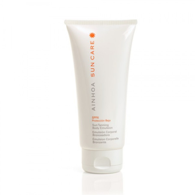 Ainhoa Suncare Sun Tanning Body Emulsion SPF6 (200ml) — Cuerpo