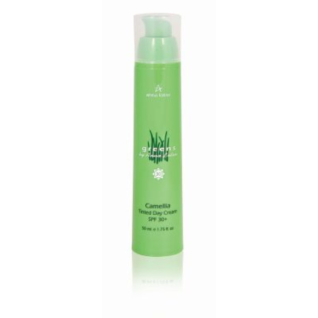 Anna Lotan Greens Camellia Tinted Day Cream SPF30+ (70ml) — Piel deshidratada Anna Lotan Greens Camellia Tinted Day Cream SPF30+ (70ml) — Piel deshidratada