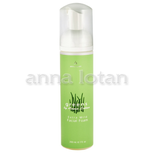 Anna Lotan Greens Extra Mild Facial Foam 200ml — Limpieza Anna Lotan Greens Extra Mild Facial Foam 200ml — Limpieza