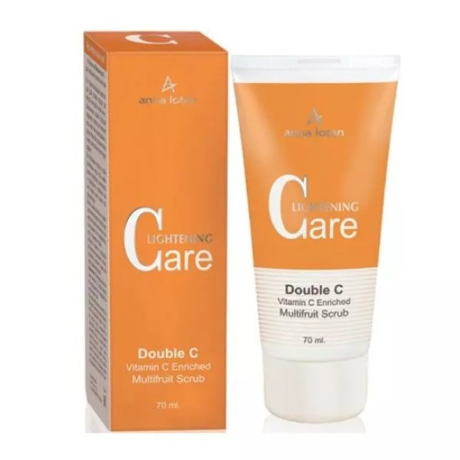 Anna Lotan Lightening Care Double C Vitamin C Enriched Multifruit Scrub 70ml — Vitamina C Anna Lotan Lightening Care Double C Vitamin C Enriched Multifruit Scrub 70ml — Vitamina C