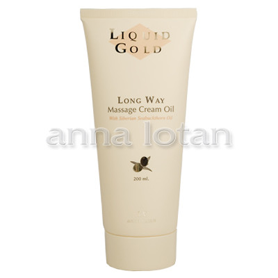 Anna Lotan Liquid Gold Golden Massage Cream Oil 200ml — Masaje Anna Lotan Liquid Gold Golden Massage Cream Oil 200ml — Masaje