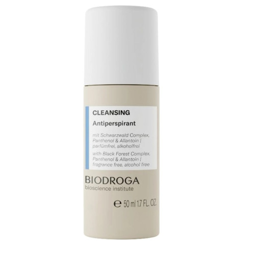 Biodroga Bioscience Cleansing Antiperspirant Roll On Deodorant 50ml — Desodorantes Biodroga Bioscience Cleansing Antiperspirant Roll On Deodorant 50ml — Desodorantes