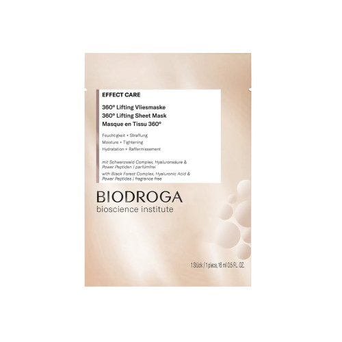 Biodroga Bioscience Effect Care 360° Lifting Sheet Mask 16ml — Mascarillas Biodroga Bioscience Effect Care 360° Lifting Sheet Mask 16ml — Mascarillas
