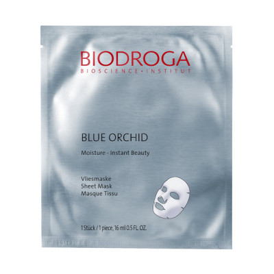 Biodroga Moisture Blue Orchid Sheet Mask — Mascarillas Biodroga Moisture Blue Orchid Sheet Mask — Mascarillas