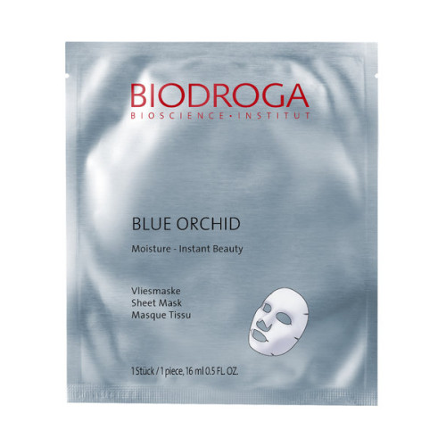 Biodroga Moisture Blue Orchid Sheet Mask — Mascarillas Biodroga Moisture Blue Orchid Sheet Mask — Mascarillas