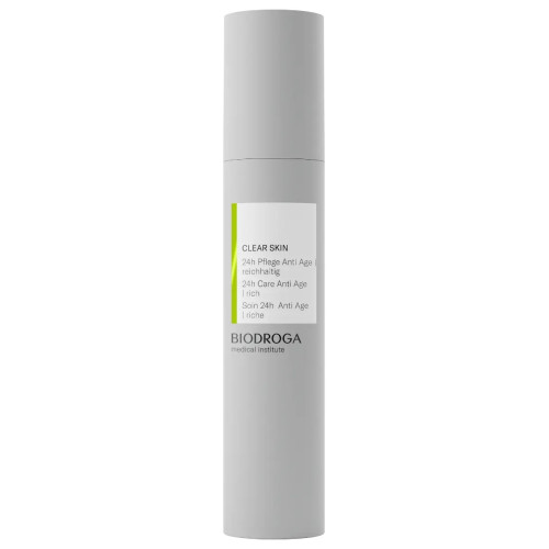 Biodroga Medical CLEAR SKIN Anti Age 24h Care Rich 50ml — Piel deshidratada Biodroga Medical CLEAR SKIN Anti Age 24h Care Rich 50ml — Piel deshidratada