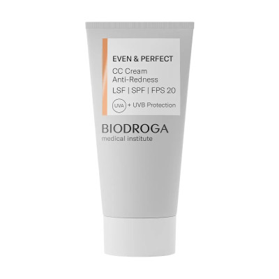 Biodroga Medical Even & Perfect CC Cream Anti-Redness SPF20 (33g) — Correctores Biodroga Medical Even & Perfect CC Cream Anti-Redness SPF20 (33g) — Correctores