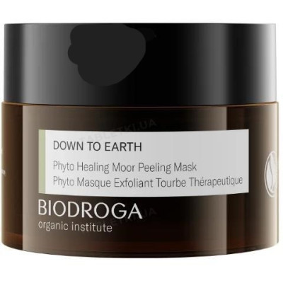Biodroga Organic Down To Earth Phyto Healing Moor Peeling Mask 50ml — Exfoliantes y peelings Biodroga Organic Down To Earth Phyto Healing Moor Peeling Mask 50ml — Exfoliantes y peelings