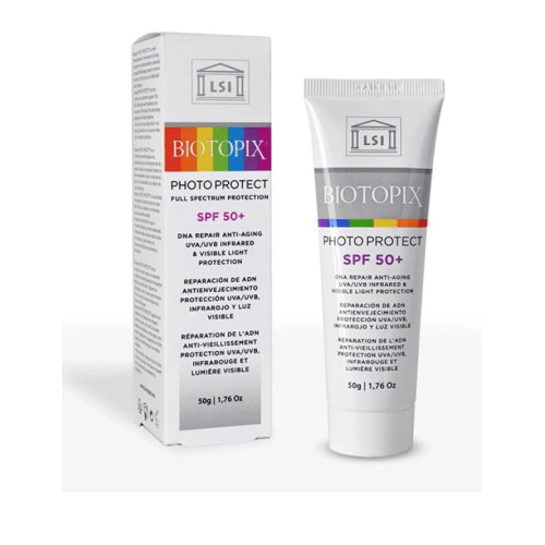 LSI Biotopix Photo Protect Full Spectrum Protection Cream SPF50+ (50g) — Rostro LSI Biotopix Photo Protect Full Spectrum Protection Cream SPF50+ (50g) — Rostro
