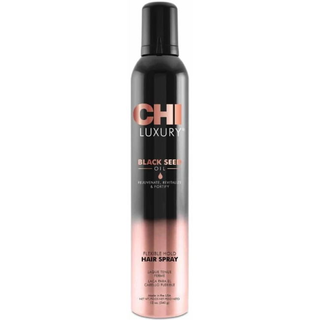 CHI Luxury Black Seed Oil Flexible Hold Hair Spray 284g — Peinado y styling CHI Luxury Black Seed Oil Flexible Hold Hair Spray 284g — Peinado y styling