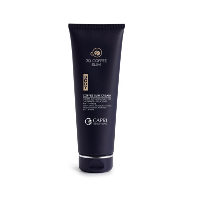 Capri Beauty Line 3D Coffee Slim Draining Reducing Reactivating Cream — Anticelulíticos y reductores Capri Beauty Line 3D Coffee Slim Draining Reducing Reactivating Cream — Anticelulíticos y reductores