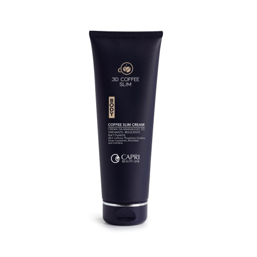 Capri Beauty Line 3D Coffee Slim Draining Reducing Reactivating Cream — Anticelulíticos y reductores Capri Beauty Line 3D Coffee Slim Draining Reducing Reactivating Cream — Anticelulíticos y reductores