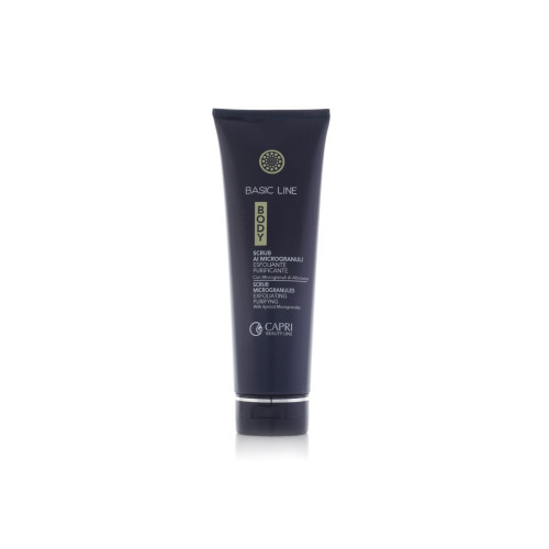 Capri Beauty Line Basic Line Body Exfoliating Purifying Scrub with Apricot Microgranules — Exfoliantes corporales Capri Beauty Line Basic Line Body Exfoliating Purifying Scrub with Apricot Microgranules — Exfoliantes corporales