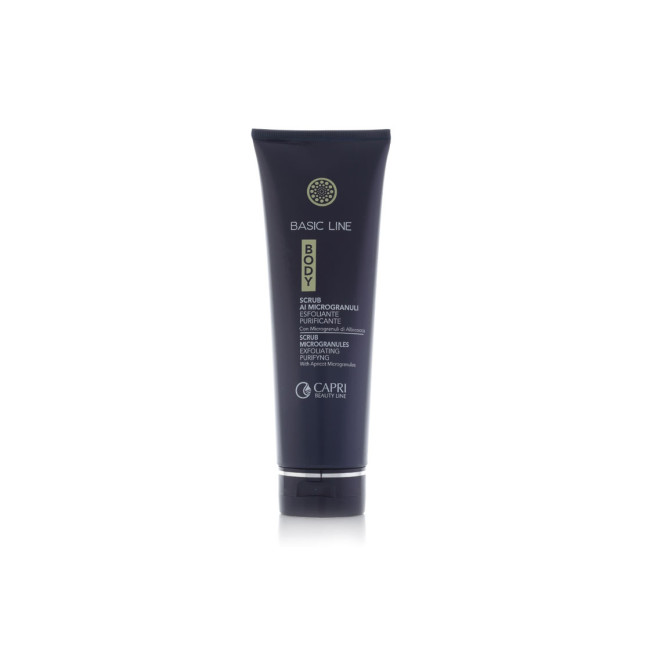 Capri Beauty Line Basic Line Body Exfoliating Purifying Scrub with Apricot Microgranules — Exfoliantes corporales Capri Beauty Line Basic Line Body Exfoliating Purifying Scrub with Apricot Microgranules — Exfoliantes corporales