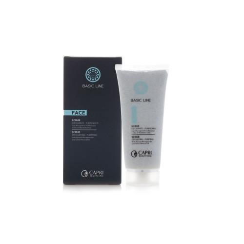 Capri Beauty Line Basic Line Exfoliating - Purifying Scrub with Apricot Microgranules And Sweet Almond Oil — Exfoliantes y peelings Capri Beauty Line Basic Line Exfoliating - Purifying Scrub with Apricot Microgranules And Sweet Almond Oil — Exfoliantes y peelings