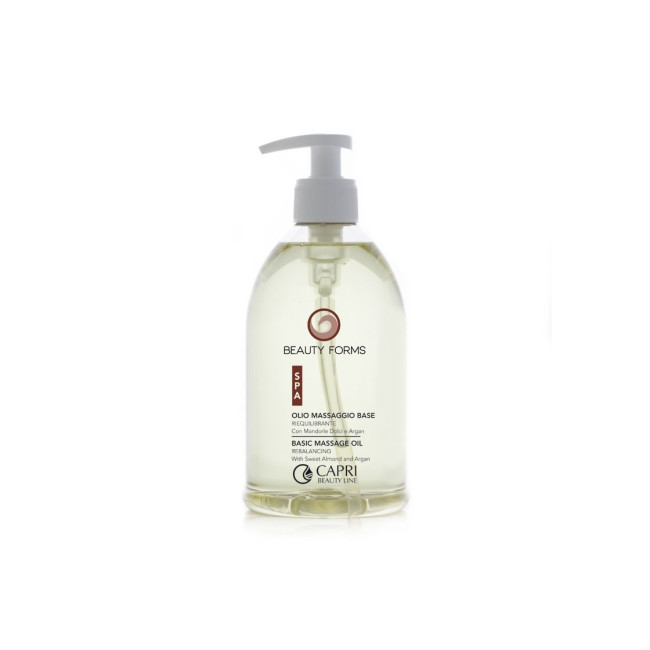 Capri Beauty Line Beauty Forms Rebalancing Basic Massage Oil 500ml — Masaje Capri Beauty Line Beauty Forms Rebalancing Basic Massage Oil 500ml — Masaje