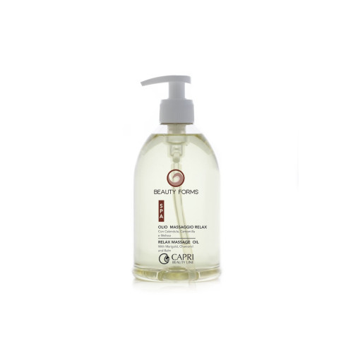 Capri Beauty Line Beauty Forms Relax Massage Oil 500ml — Masaje Capri Beauty Line Beauty Forms Relax Massage Oil 500ml — Masaje