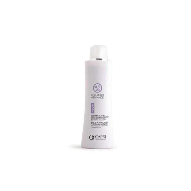 Capri Beauty Line CELLUPRO ADVANCE 3 Action Fluid with Phosphatilicoline 400ml — Tratamiento Capri Beauty Line CELLUPRO ADVANCE 3 Action Fluid with Phosphatilicoline 400ml — Tratamiento