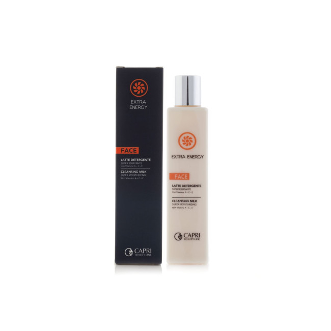 Capri Beauty Line Extra Energy Super Moisturizing Cleansing Milk — Limpieza Capri Beauty Line Extra Energy Super Moisturizing Cleansing Milk — Limpieza