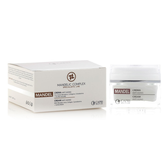 Capri Beauty Line Mandelic Complex Anti Aging Cream 50ml — Antiedad / Antiarrugas Capri Beauty Line Mandelic Complex Anti Aging Cream 50ml — Antiedad / Antiarrugas