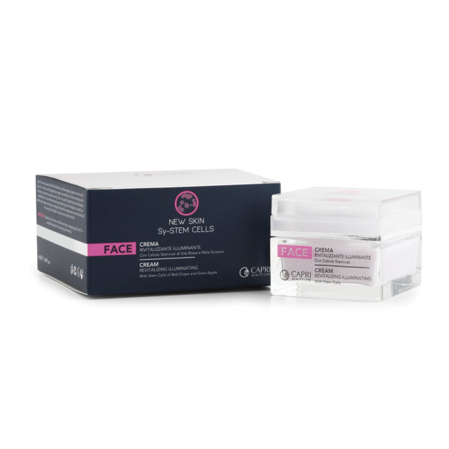Capri Beauty Line New Skin Sy-Stem Cells Revitalizing Illuminating Cream — Antiedad / Antiarrugas Capri Beauty Line New Skin Sy-Stem Cells Revitalizing Illuminating Cream — Antiedad / Antiarrugas