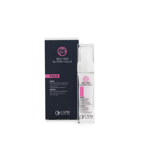 Capri Beauty Line New Skin Sy-Stem Cells Revitalizing Illuminating Serum 30ml — Sérum Capri Beauty Line New Skin Sy-Stem Cells Revitalizing Illuminating Serum 30ml — Sérum