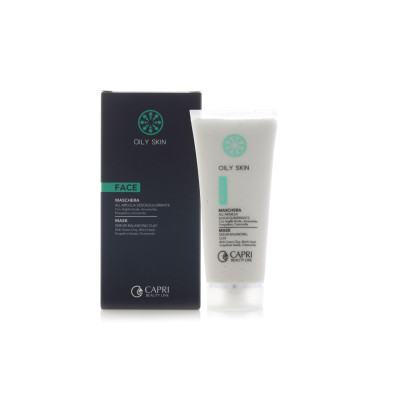 Capri Beauty Line Oily Skin Sebum Balancing Clay Mask — Mascarillas Capri Beauty Line Oily Skin Sebum Balancing Clay Mask — Mascarillas