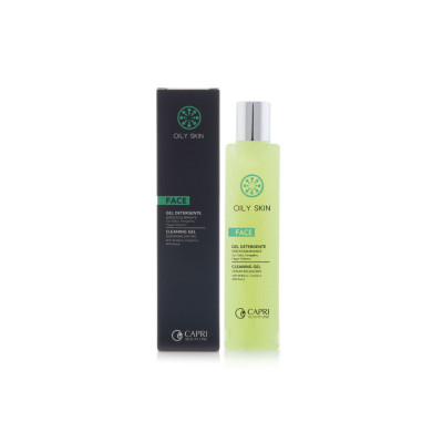 Capri Beauty Line Oily Skin Sebum Balancing Cleansing Gel — Limpieza Capri Beauty Line Oily Skin Sebum Balancing Cleansing Gel — Limpieza