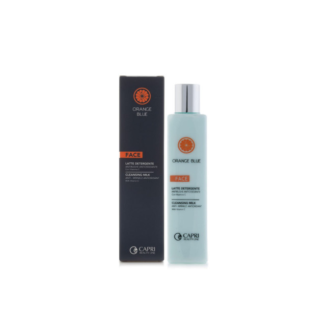 Capri Beauty Line Orange Blue Anti-Wrinkle Antioxidant Cleansing Milk — Limpieza Capri Beauty Line Orange Blue Anti-Wrinkle Antioxidant Cleansing Milk — Limpieza