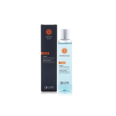 Capri Beauty Line Orange Blue Anti-Wrinkle Antioxidant Tonic Lotion — Limpieza Capri Beauty Line Orange Blue Anti-Wrinkle Antioxidant Tonic Lotion — Limpieza
