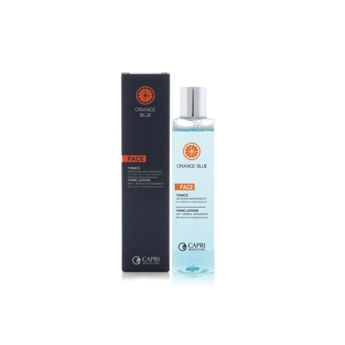 Capri Beauty Line Orange Blue Anti-Wrinkle Antioxidant Tonic Lotion — Limpieza Capri Beauty Line Orange Blue Anti-Wrinkle Antioxidant Tonic Lotion — Limpieza