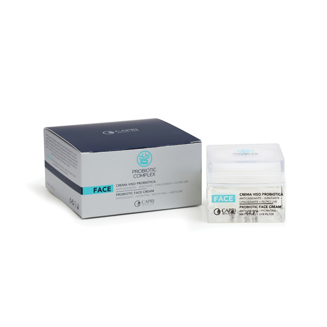 Capri Beauty Line Probiotic Complex Probiotic Face Cream 50ml — Antiedad / Antiarrugas Capri Beauty Line Probiotic Complex Probiotic Face Cream 50ml — Antiedad / Antiarrugas