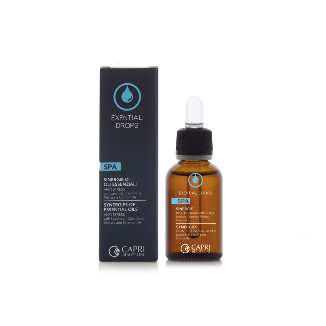 Capri Beauty Line Synergies of Essential Oil Anti Stress 30ml — Masaje facial Capri Beauty Line Synergies of Essential Oil Anti Stress 30ml — Masaje facial