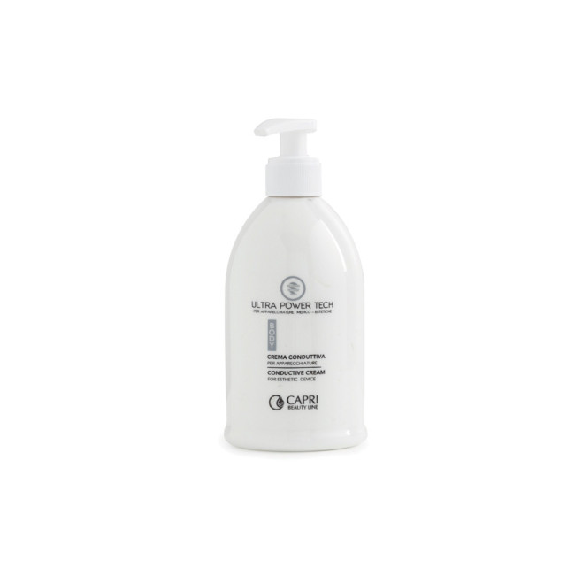 Capri Beauty Line Ultra Power Tech Conductive Cream for Electro Esthetic Device 500ml — Tratamiento Capri Beauty Line Ultra Power Tech Conductive Cream for Electro Esthetic Device 500ml — Tratamiento
