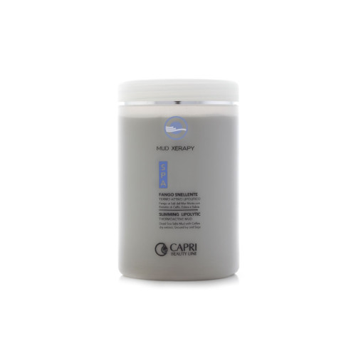 Capri Beauty Line Mud Xerapy SLIMMING LIPOLYTIC THERMOACTIVE MUD 1000ml (1400g) — Tratamiento Capri Beauty Line Mud Xerapy SLIMMING LIPOLYTIC THERMOACTIVE MUD 1000ml (1400g) — Tratamiento