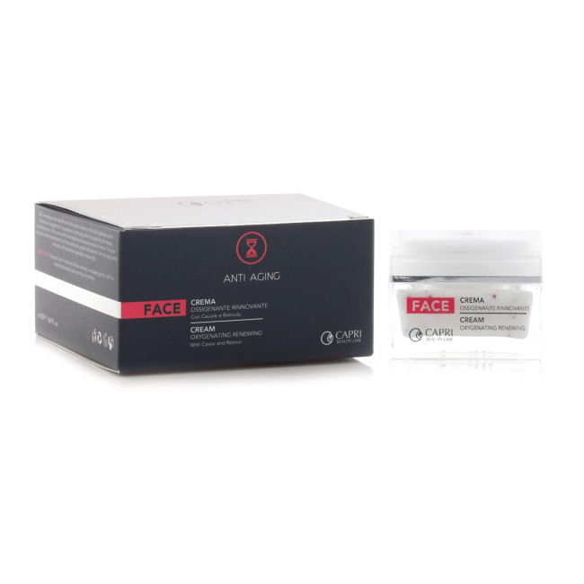 Capri Beauty Line Anti Aging Oxygenating Renewing Cream — Antiedad / Antiarrugas Capri Beauty Line Anti Aging Oxygenating Renewing Cream — Antiedad / Antiarrugas