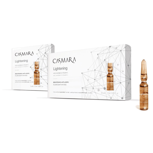 Casmara Lightening with Whitebio & Vitamin C Anti-Aging Ampoules — Vitamina C Casmara Lightening with Whitebio & Vitamin C Anti-Aging Ampoules — Vitamina C