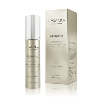 Casmara Lightening Nutri SPF50 Clarifying Anti-Aging Cream 50ml — Aclarantes Casmara Lightening Nutri SPF50 Clarifying Anti-Aging Cream 50ml — Aclarantes
