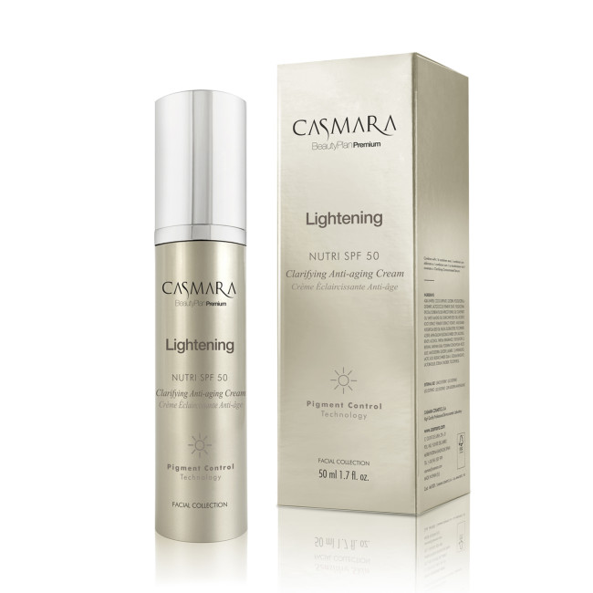 Casmara Lightening Nutri SPF50 Clarifying Anti-Aging Cream 50ml — Aclarantes Casmara Lightening Nutri SPF50 Clarifying Anti-Aging Cream 50ml — Aclarantes